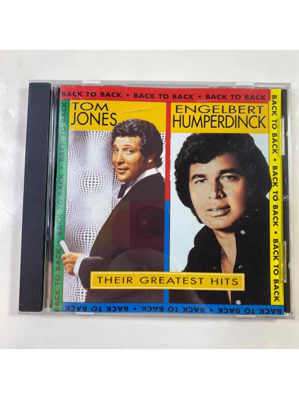 Tom Jones Engelbert Humperdinck Back To Back Their Greatest Hits 1994 CD Album
